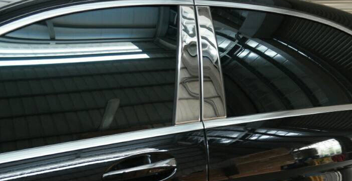 Custom Mercedes S Class  Sedan Chrome Accessories (2007 - 2013) - $290.00 (Part #MB-004-CA)